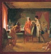  А.А. Федотов, Жена-модница (1849)