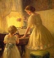 The Piano Lesson, Francis Day, 1895